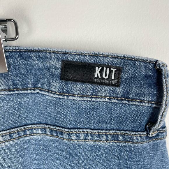 KUT from the Kloth Naomi High Rise Crop Straight Leg Jean Plus Size 24W Fab Ab - Picture 3 of 11